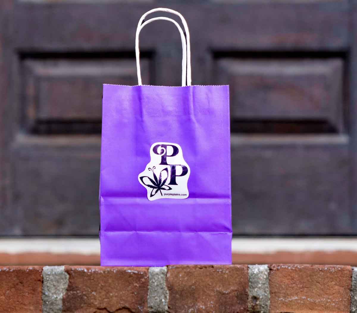 Delivery Purple Plains Bag