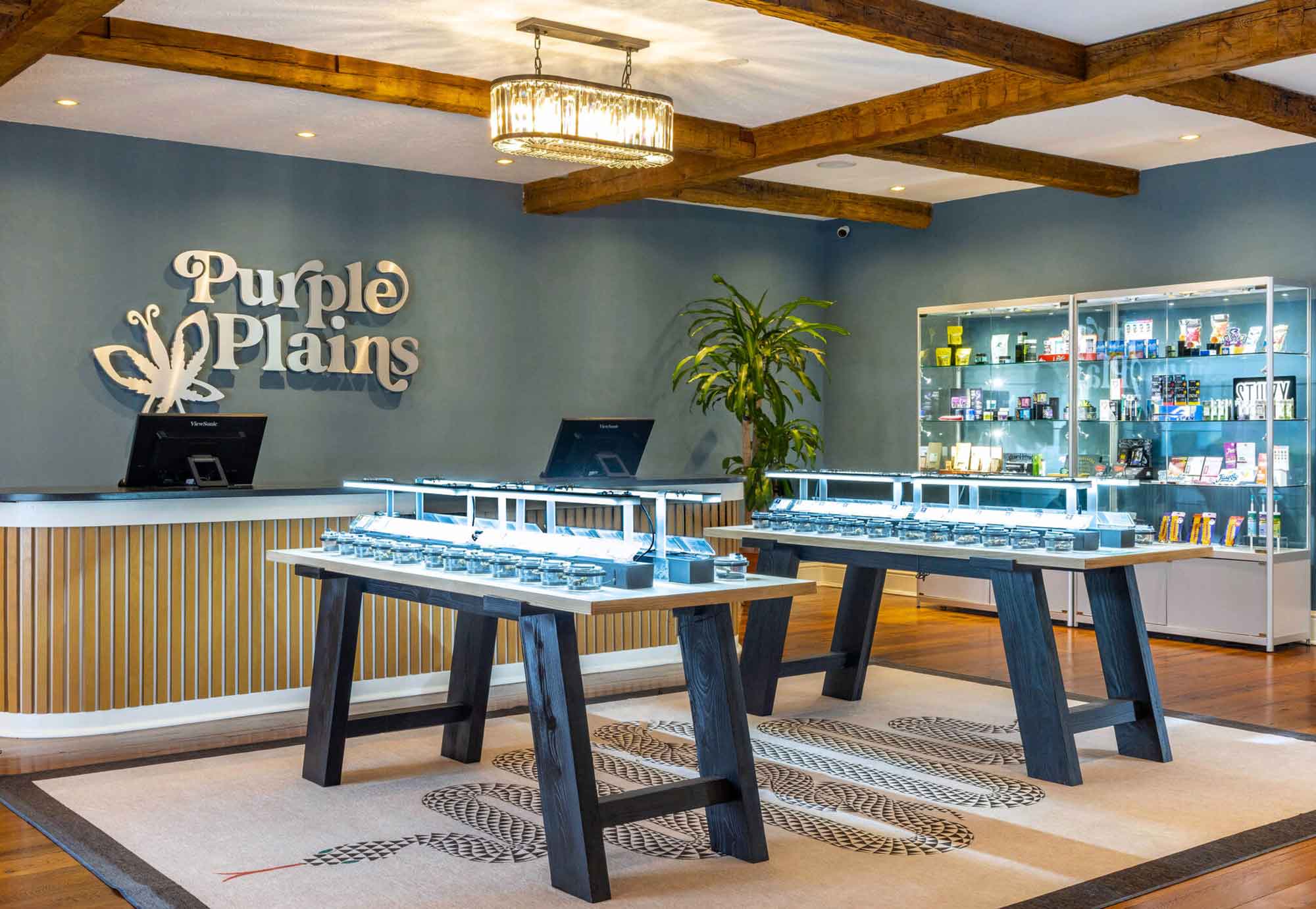 Purple Plains Store inside