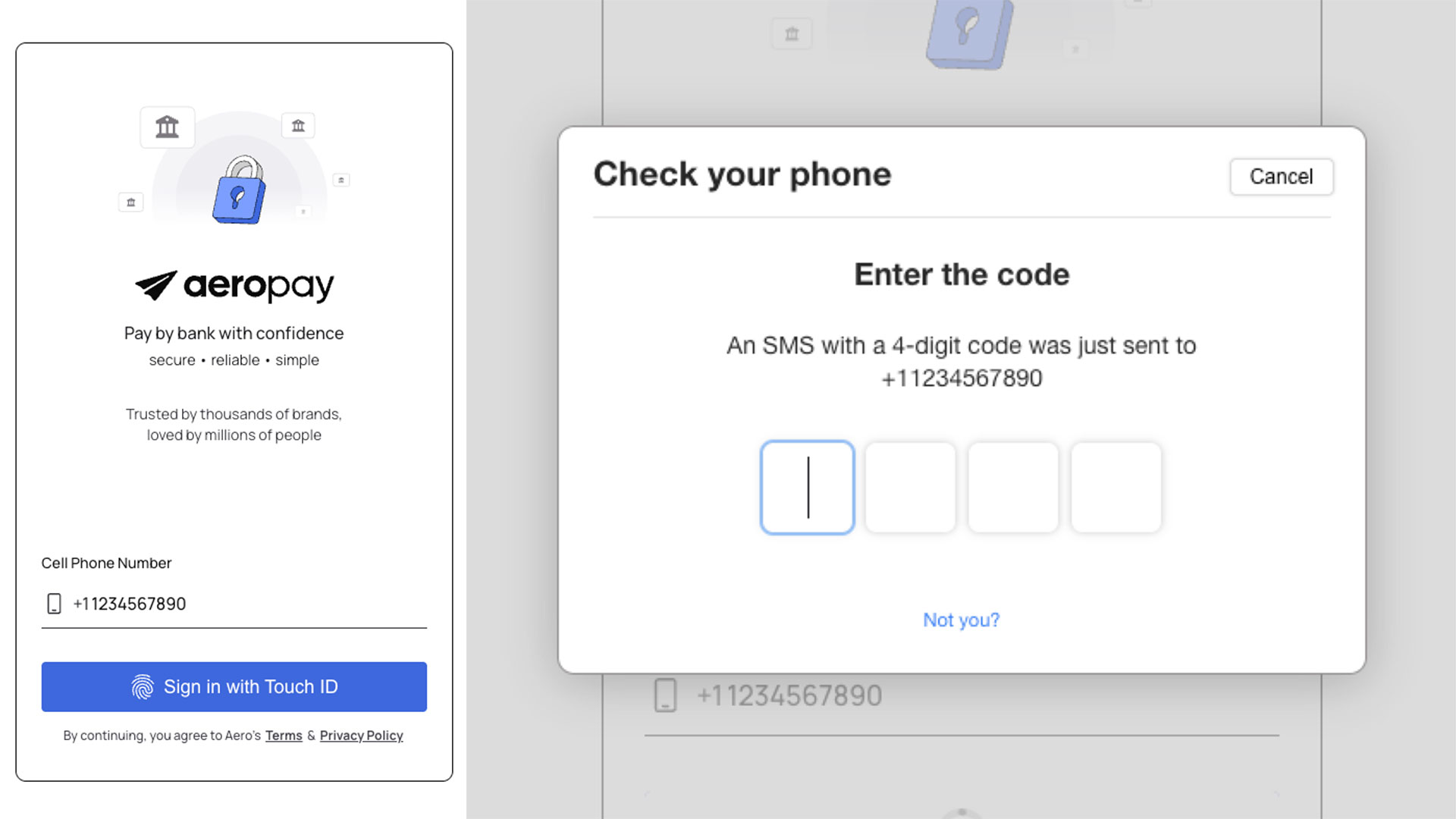 Step 02 AeroPay Setup