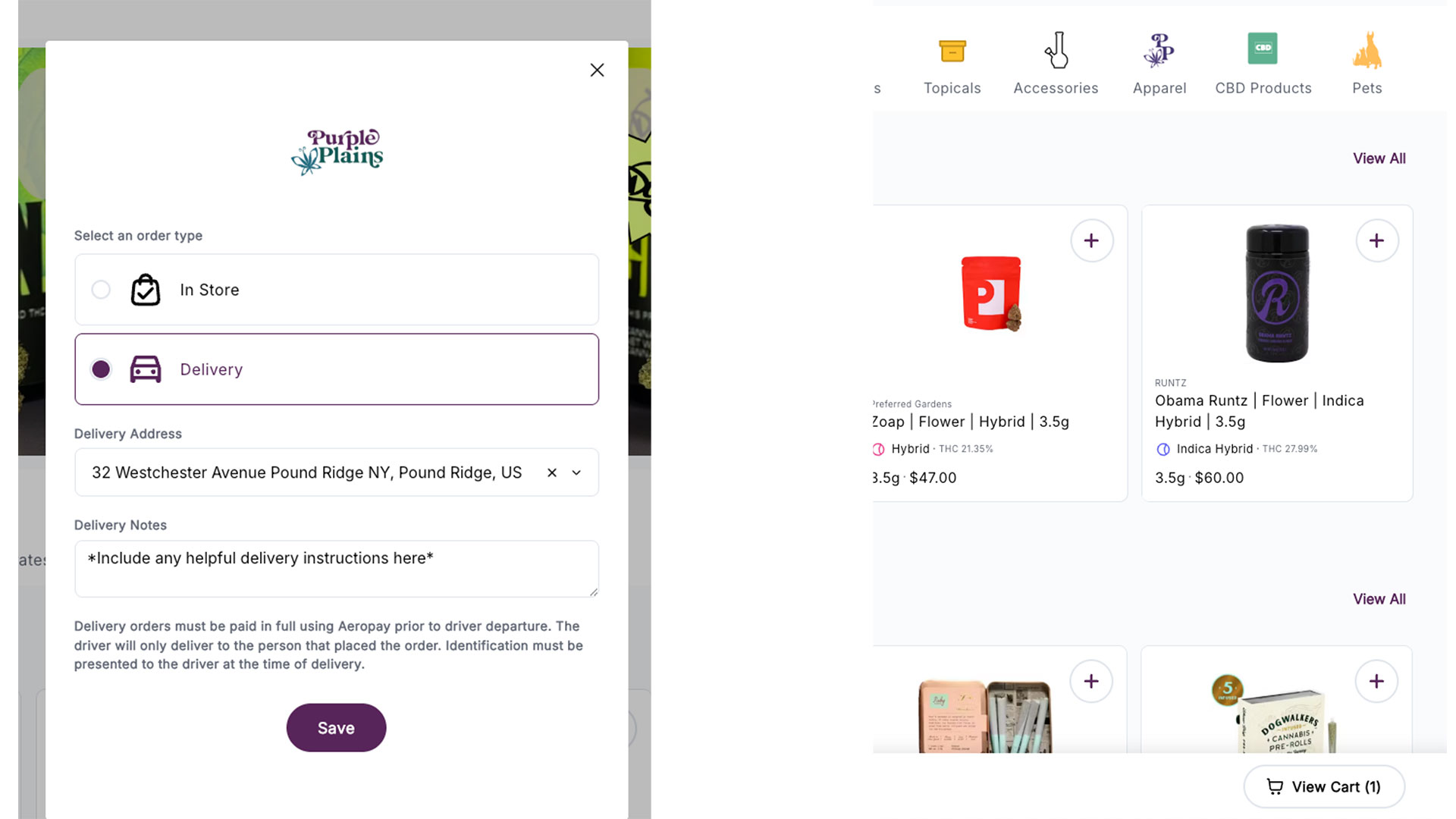Step 04 AeroPay Screenshots